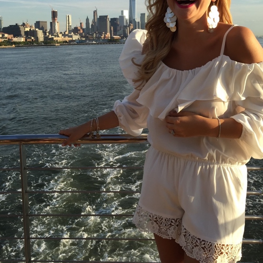 Beautiful White Romper